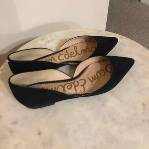 Sam Edelman pointy toe suede flats